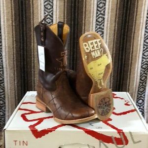 TIN HAUL LEATHER BOOTS